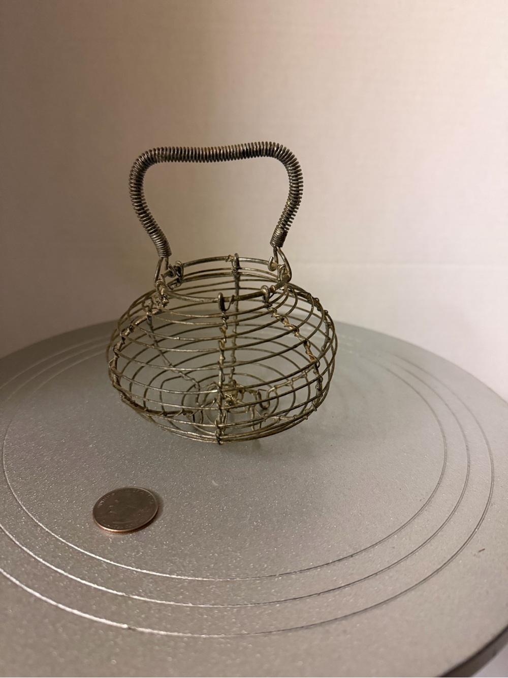 Old country French Wire Basket